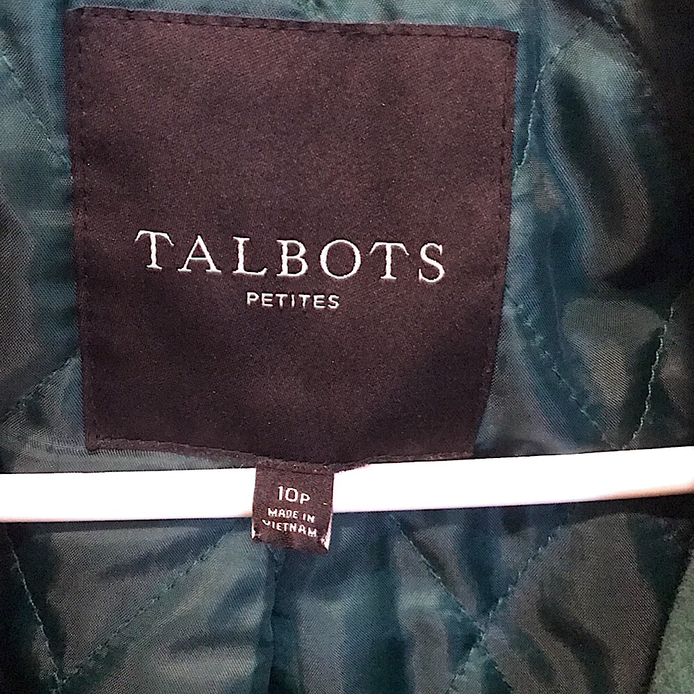 Talbots Toggle Coat Wool Blend (Petite) - Picture 6 of 10